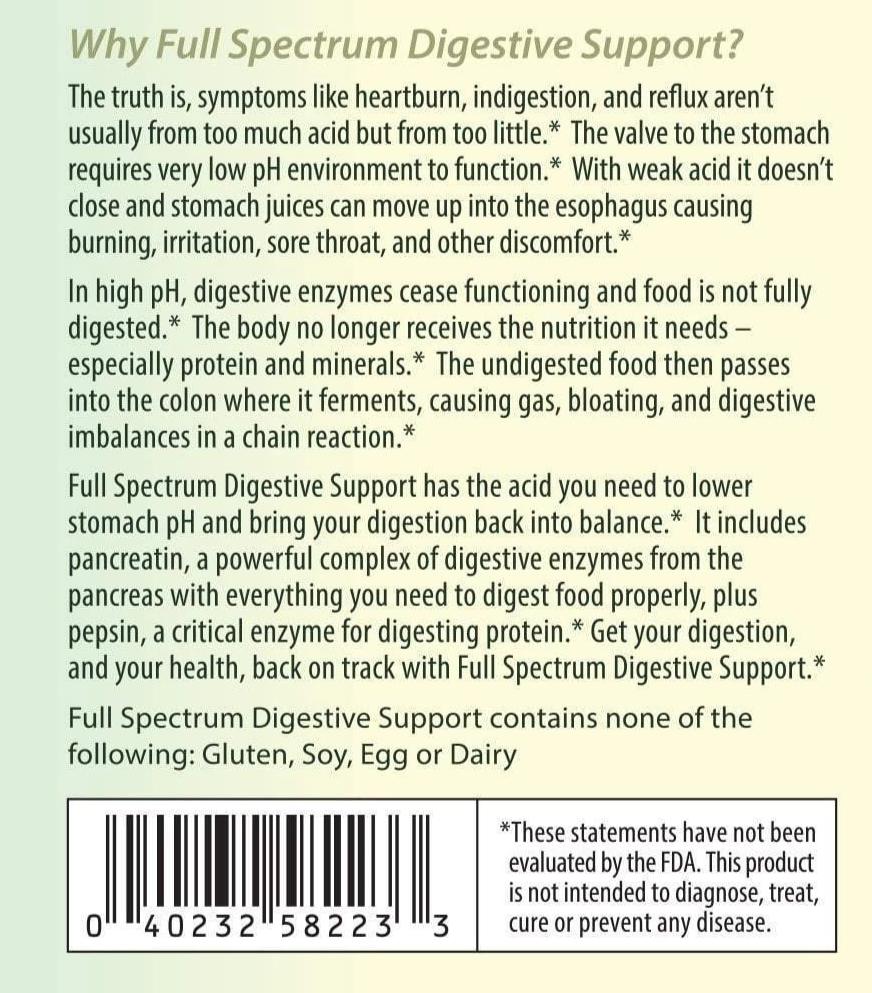 Full Spectrum Digestive Support