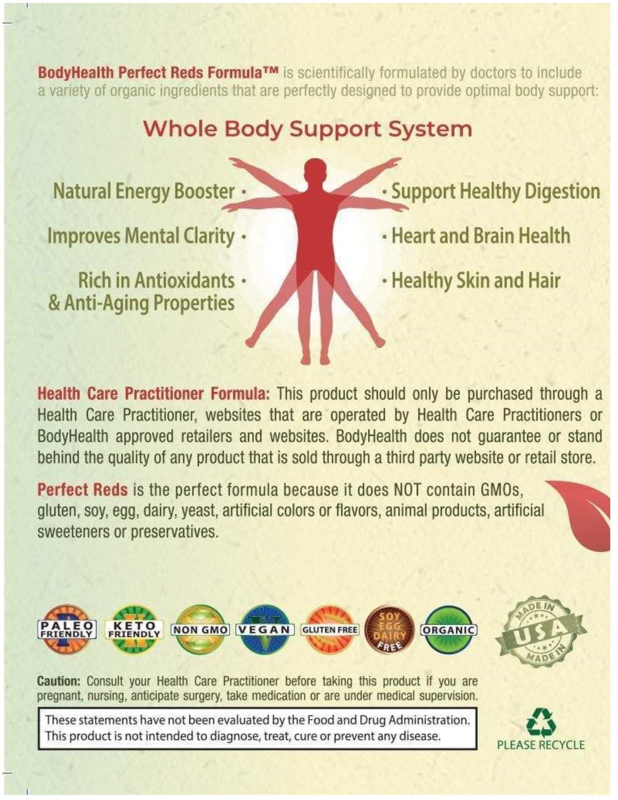 Perfect Reds Organic Phytonutrient Blend